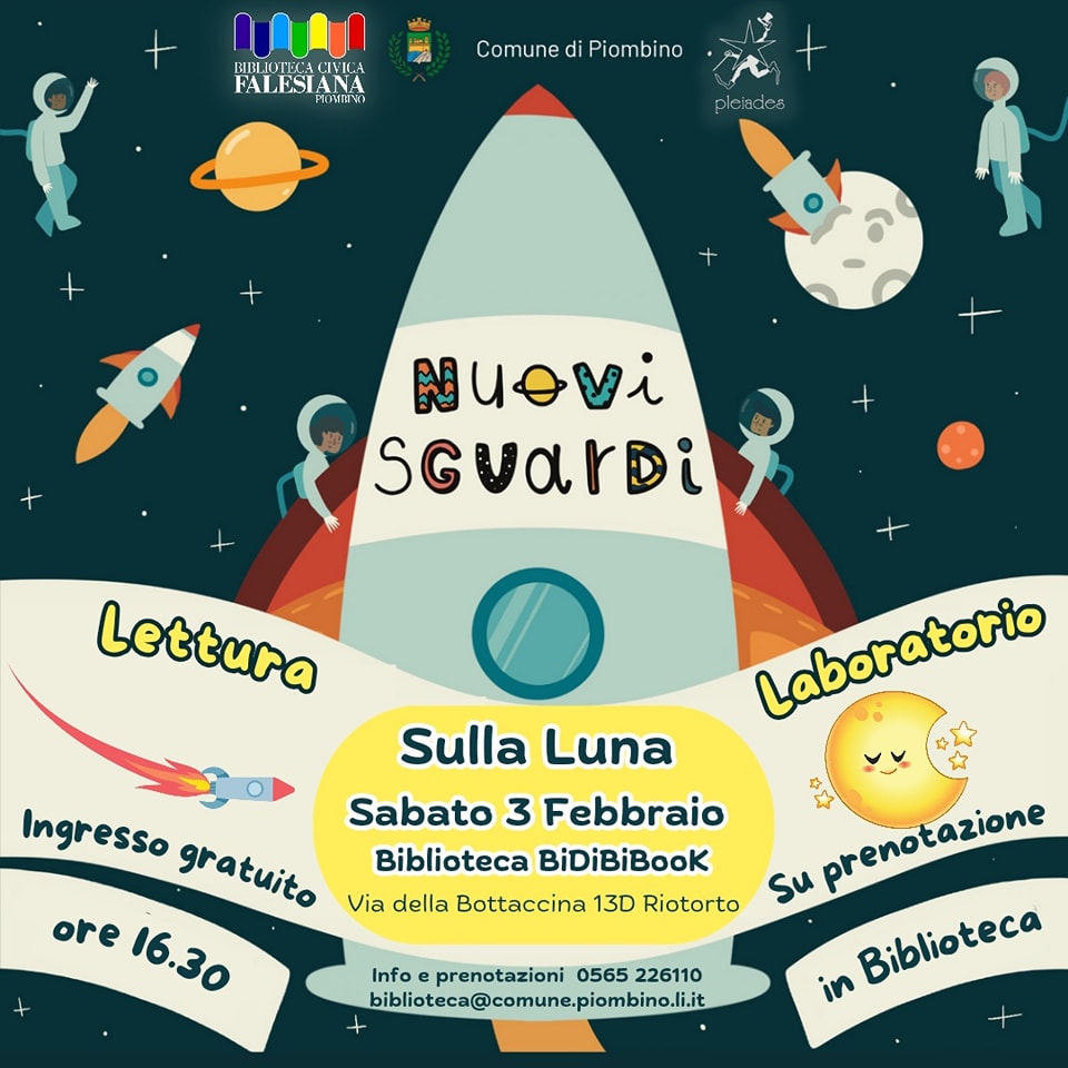 SULLA LUNA LETTURA E LABORATORIO CREATIVO