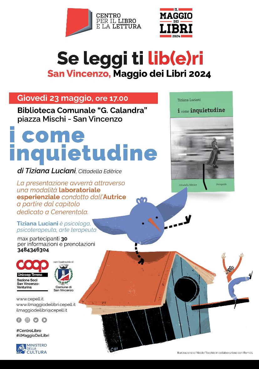 IL MAGGIO DEI LIBRI - I COME INQUIETUDINE