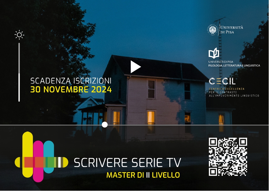 Scrivere Serie TV: Master di II livello per formare sceneggiatori per la serialit&agrave; televisiva