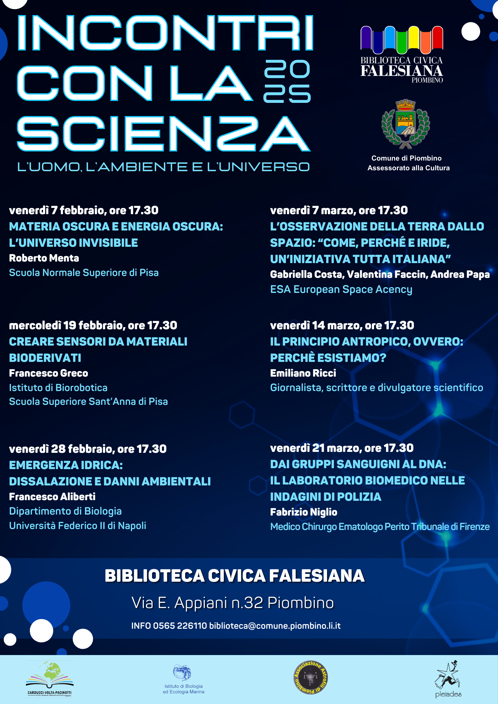 INCONTRI CON LA SCIENZA 2025