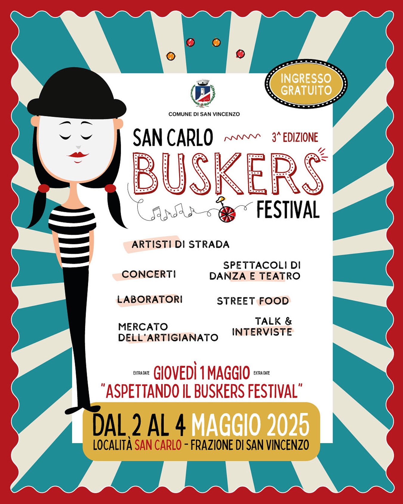 San Carlo Buskers Festival - 3&ordf; Edizione