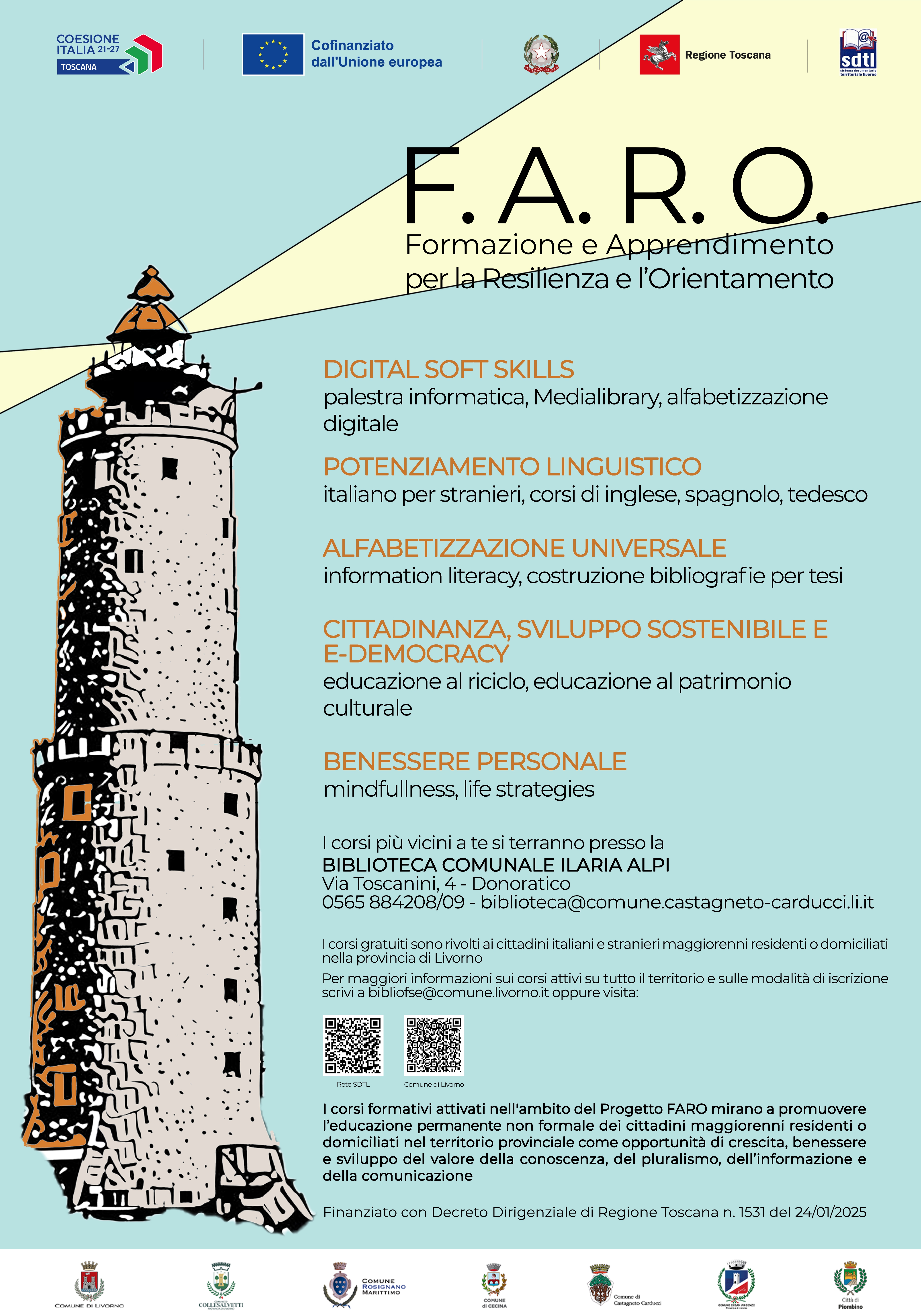 Corsi - Comune di  Castagneto Carducci