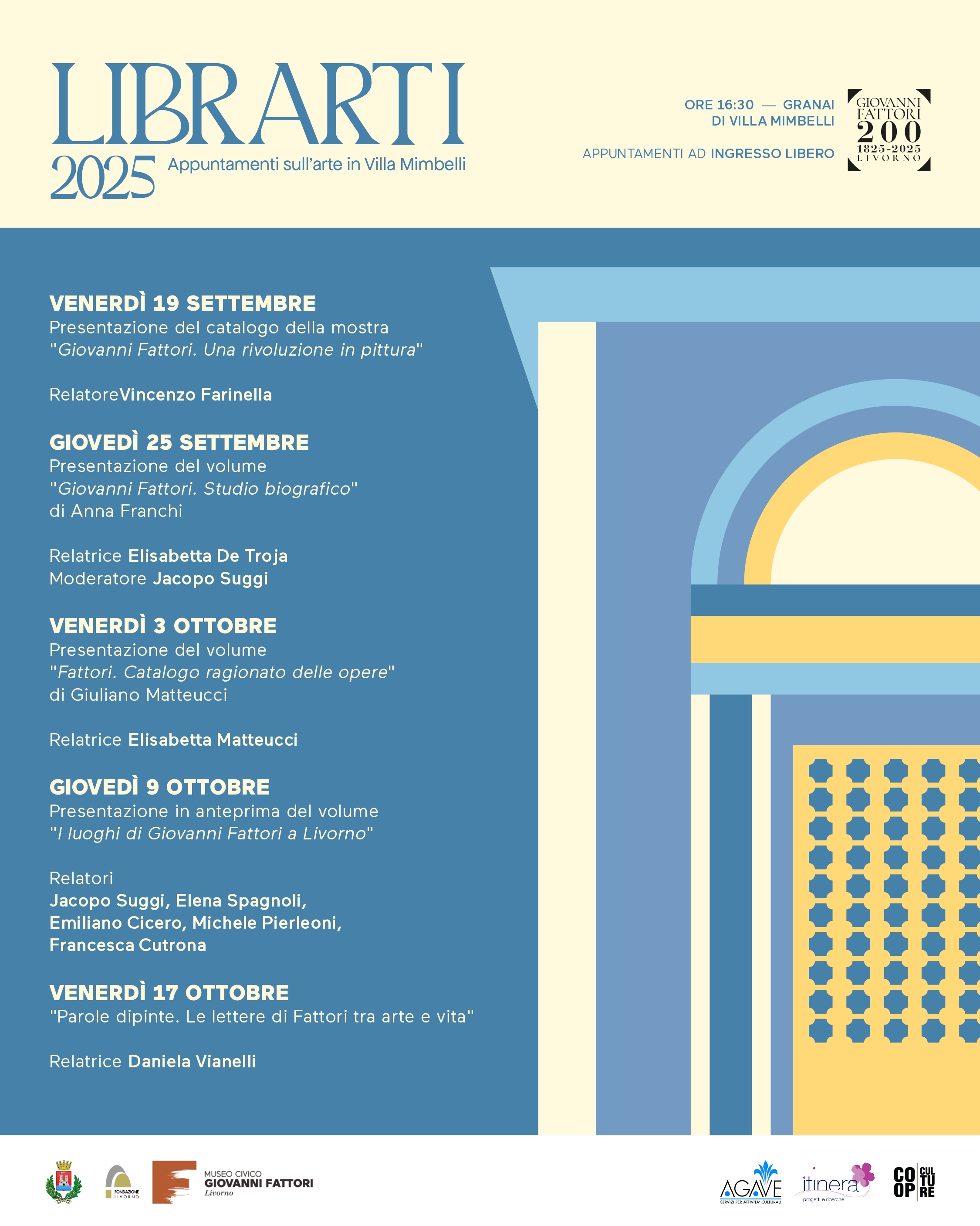 Librarti 2025 : appuntamenti sull'arte in Villa Mimbelli