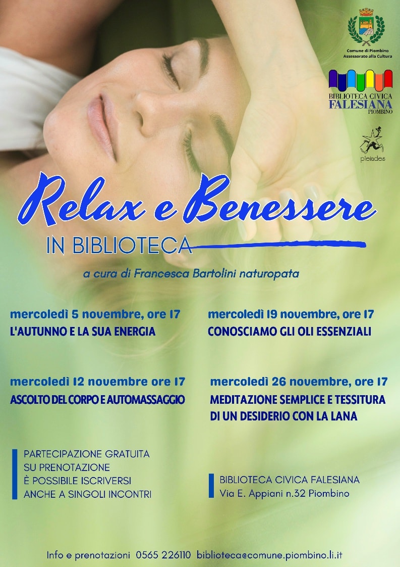 Relax e benessere in biblioteca