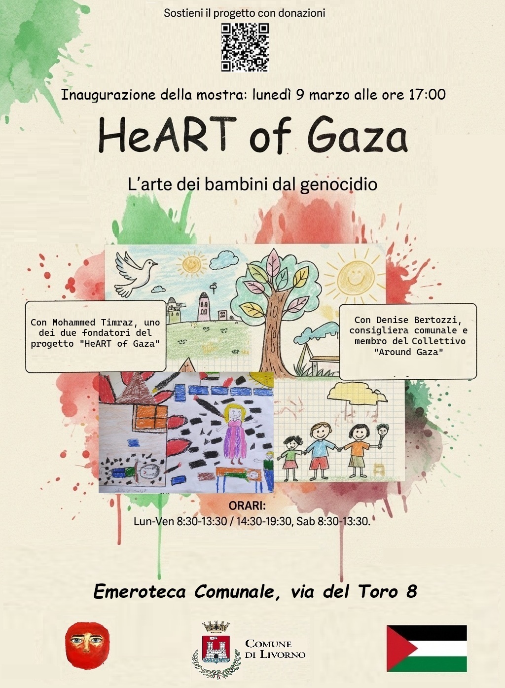 HeART of Gaza torna a Livorno