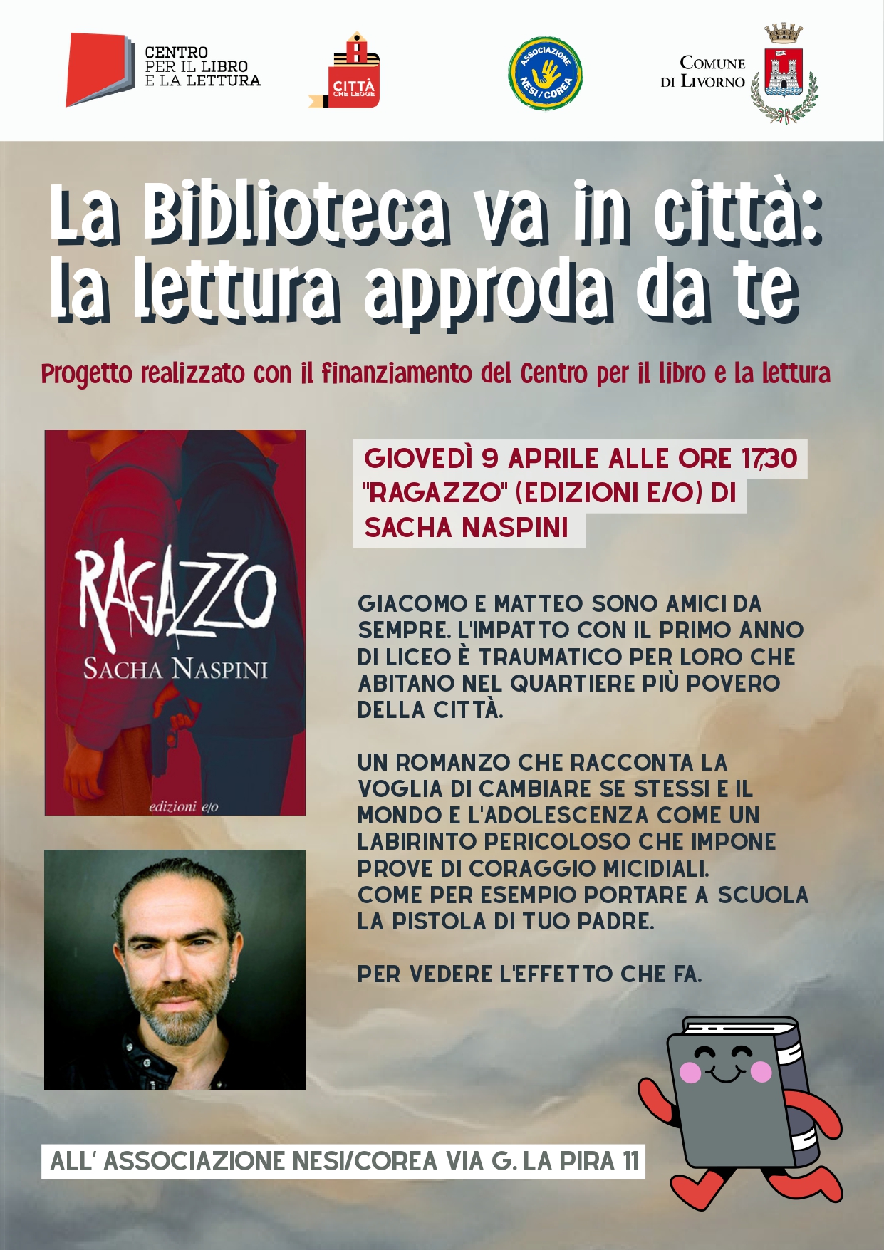 Sacha Naspini presenta Ragazzo