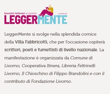 Dal 26 giugno torna LeggerMente a Villa Fabbricotti