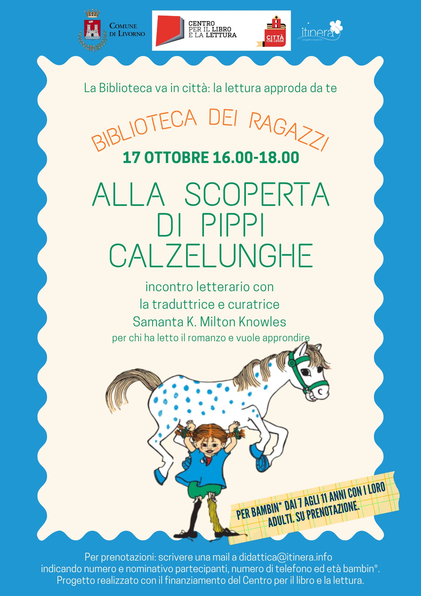 Alla scoperta di Pippi Calzelunghe