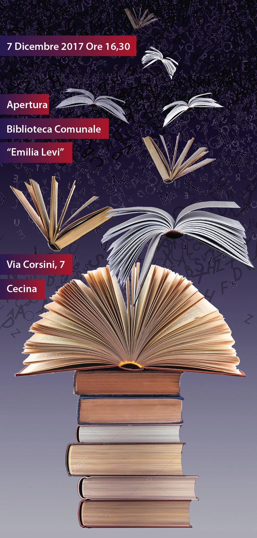 Apertura biblioteca comunale "Emilia Levi"