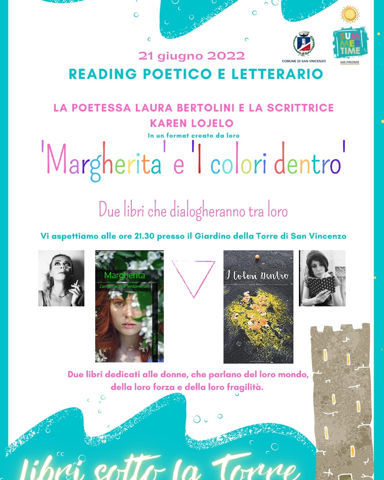 LIBRI SOTTO LA TORRE - I COLORI DENTRO & MARGHERITA