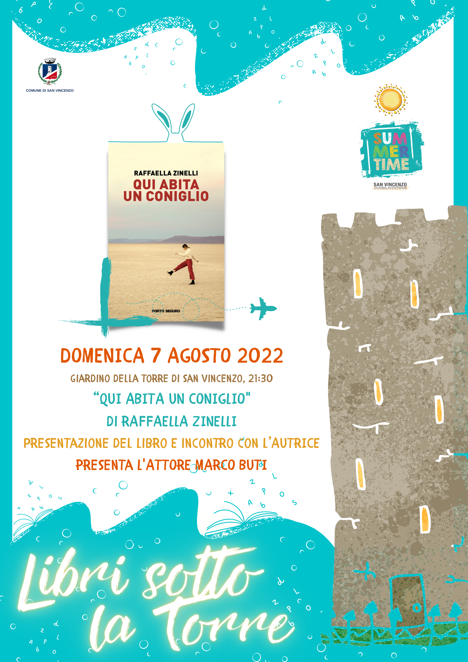 LIBRI SOTTO LA TORRE - Qui abita un coniglio